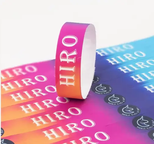 Bracciali tyvek full color